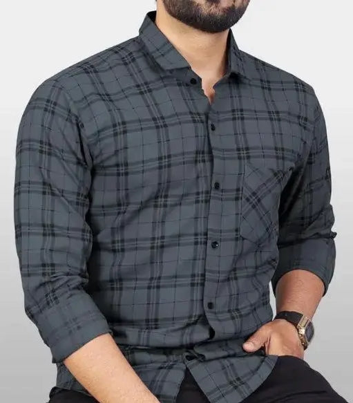 Stylish Checks Glamorous Men Shirts