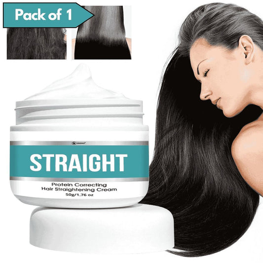 Instant Straight Hair Straightener Cream(Pack Of 1)