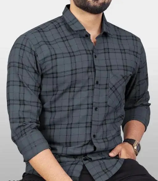 Stylish Checks Glamorous Men Shirts