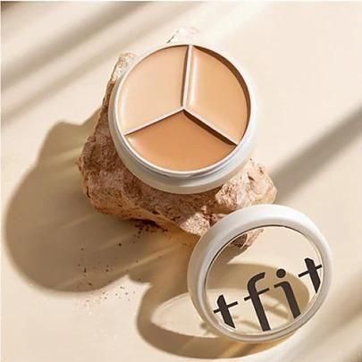 Full Cover Up Pro Concealer Palette 3 in 1 Pack of 1