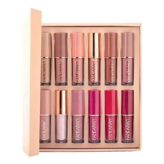 Liquid matte Professional Lipstick 12 pieces set. (2.5ml x 12)